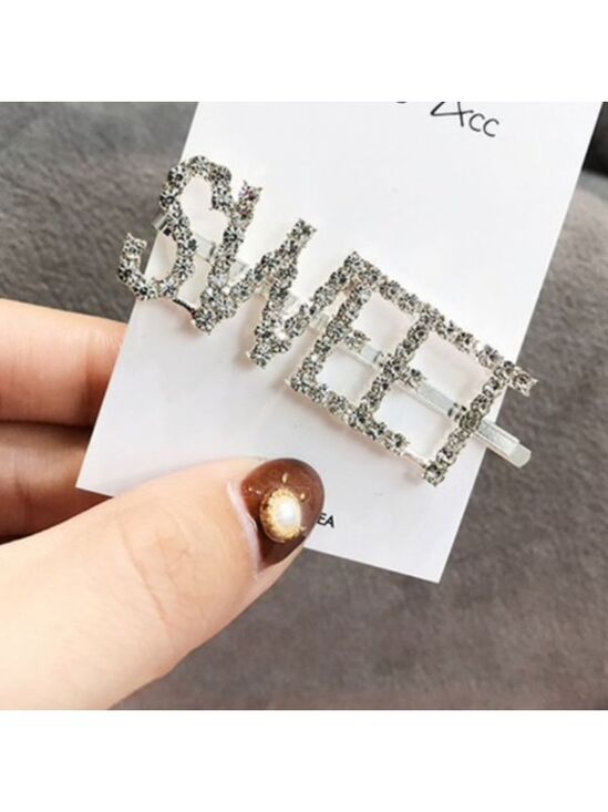 Accessories - Silver Sweet Rhinestone Hair Pin